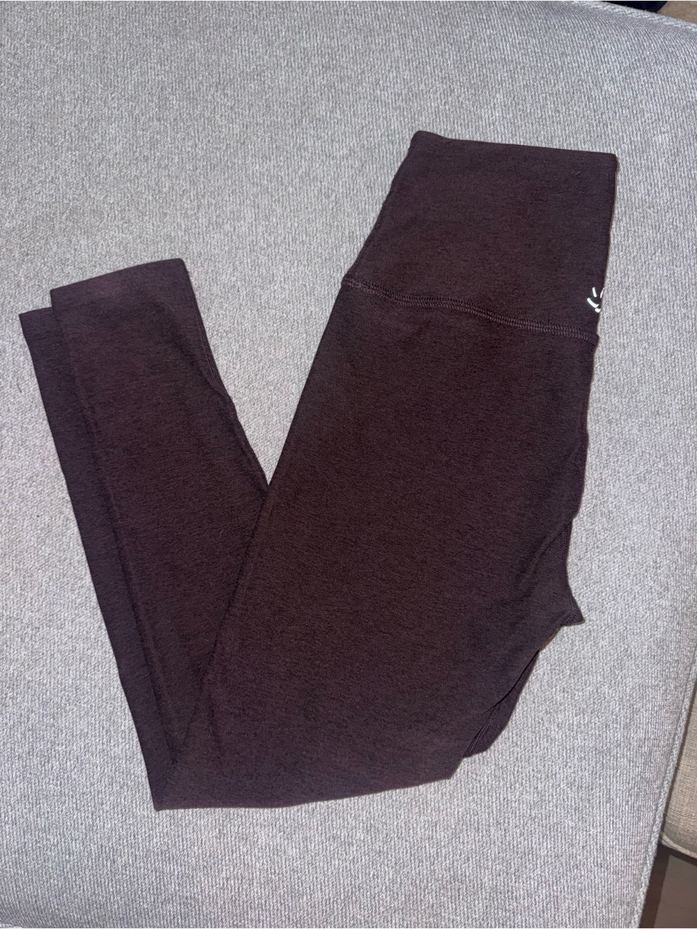 Beyond Yoga Dark Brown space dye 7/8 High-Waist Leggings